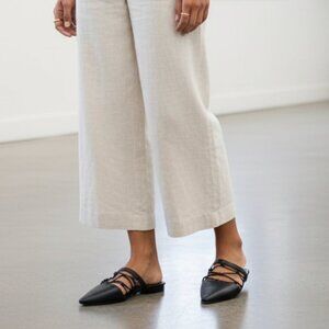 JAGGAR Black Flat Mule Loafer size 37